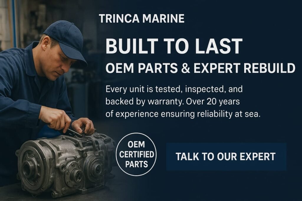 marine gearbox trinca marine transmissions