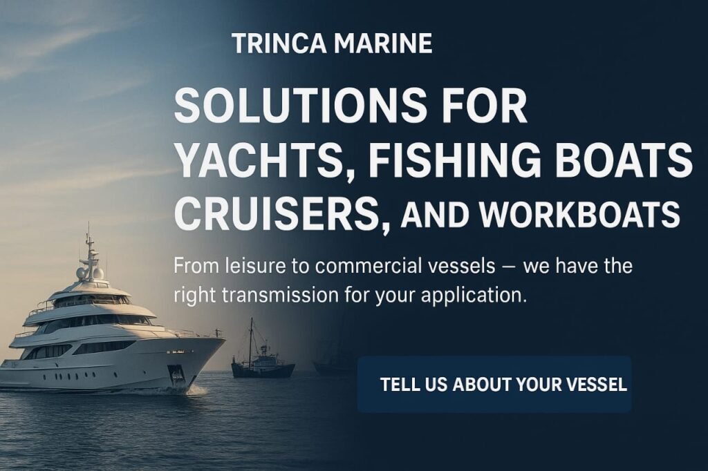 marine gearbox trinca marine transmissions
